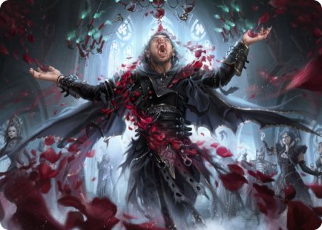 Bloodsoaked Reveler Art Card [Innistrad: Crimson Vow Art Series] | Chromatic Games