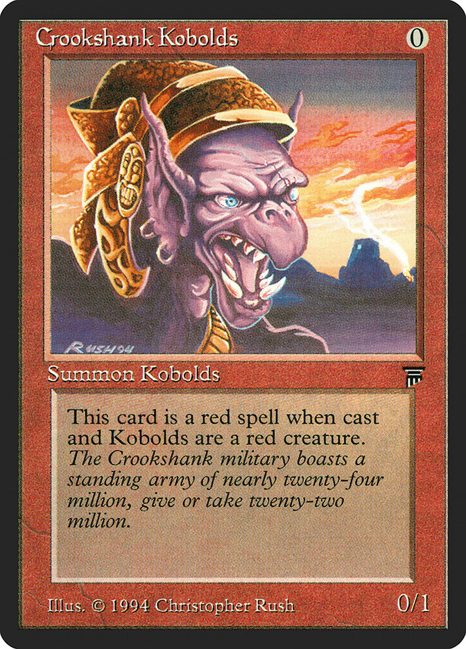 Crookshank Kobolds [Legends] | Chromatic Games