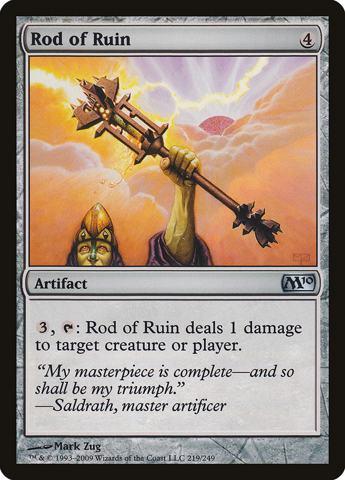 Rod of Ruin [Magic 2010] | Chromatic Games