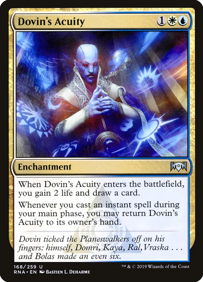 Dovin's Acuity [Ravnica Allegiance] | Chromatic Games