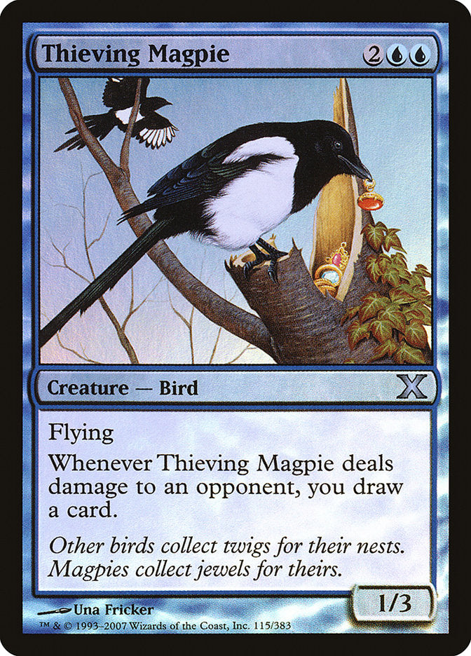 Thieving Magpie (Premium Foil) [Tenth Edition] | Chromatic Games