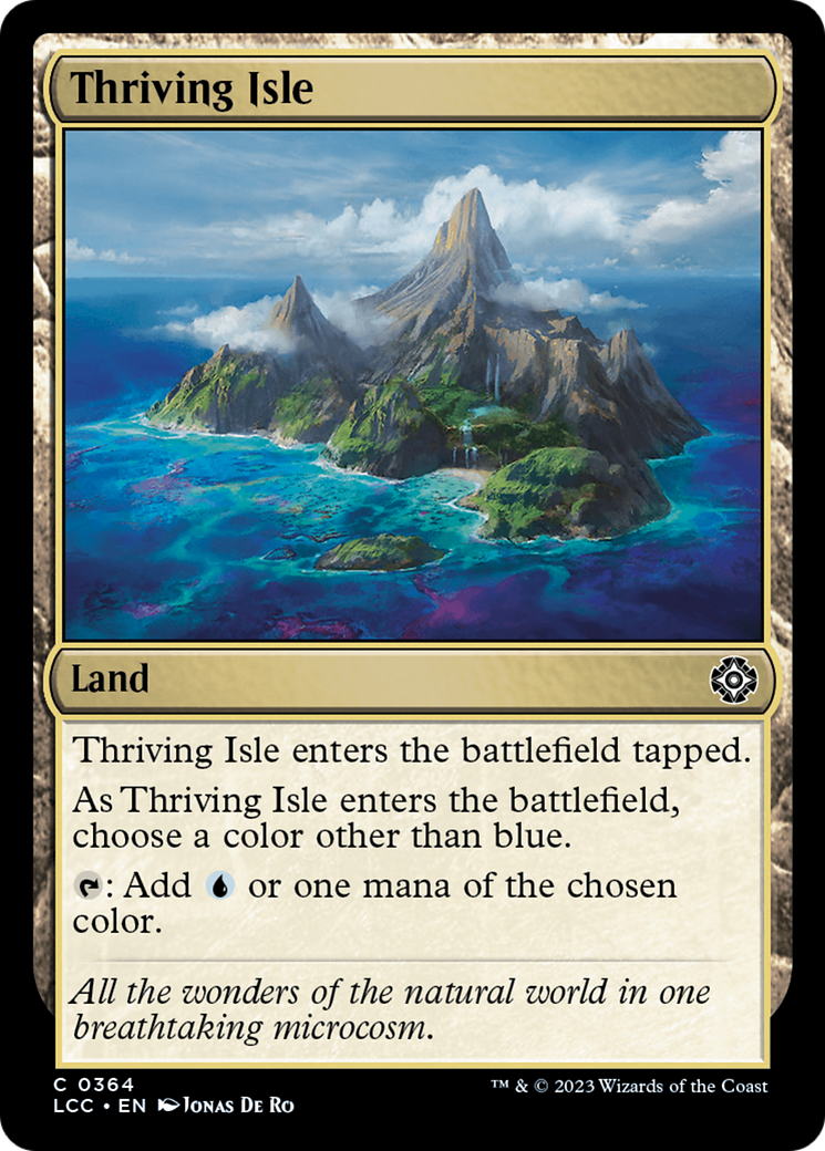 Thriving Isle [The Lost Caverns of Ixalan Commander] | Chromatic Games