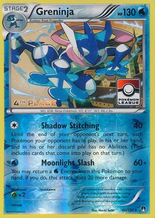 Greninja (League Promo 4th Place) [League & Championship Cards] | Chromatic Games