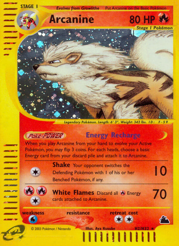 Arcanine (H2/H32) [Skyridge] | Chromatic Games