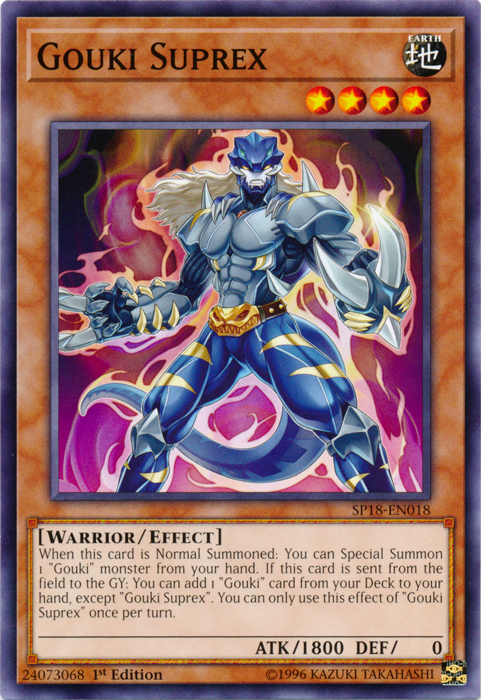 Gouki Suprex [SP18-EN018] Common | Chromatic Games