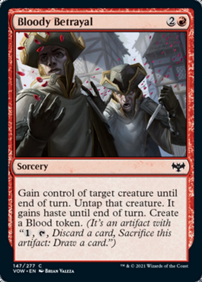 Bloody Betrayal [Innistrad: Crimson Vow] | Chromatic Games