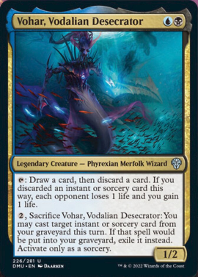 Vohar, Vodalian Desecrator [Dominaria United] | Chromatic Games