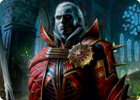 Edgar, Charmed Groom 2 Art Card [Innistrad: Crimson Vow Art Series] | Chromatic Games