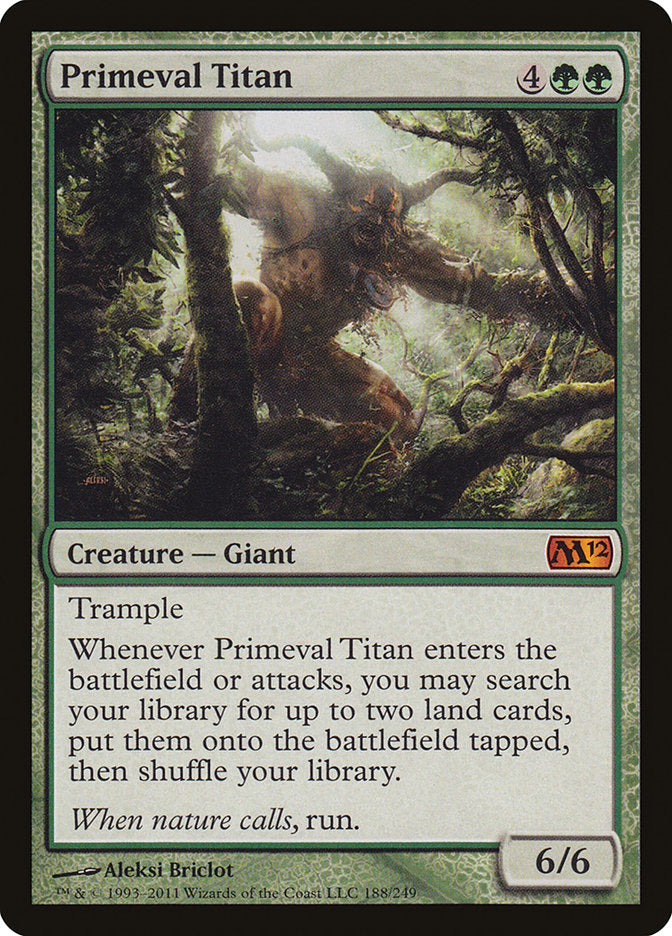 Primeval Titan [Magic 2012] | Chromatic Games