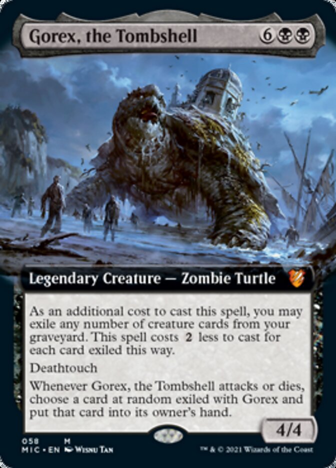 Gorex, the Tombshell (Extended Art) [Innistrad: Midnight Hunt Commander] | Chromatic Games