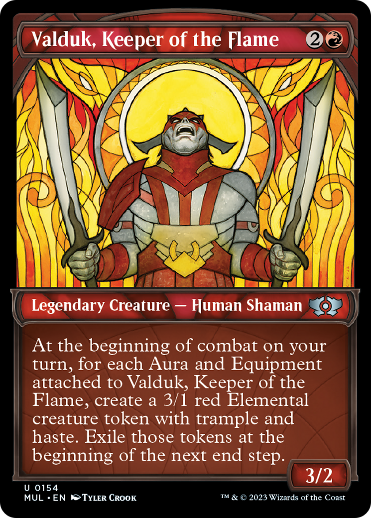 Valduk, Keeper of the Flame (Halo Foil) [Multiverse Legends] | Chromatic Games