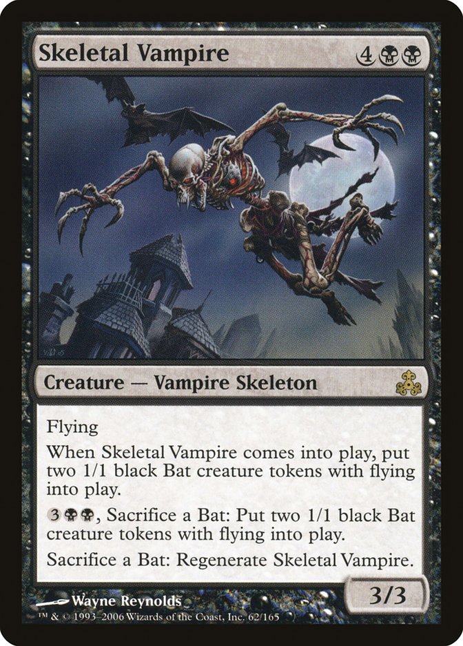 Skeletal Vampire [Guildpact] | Chromatic Games