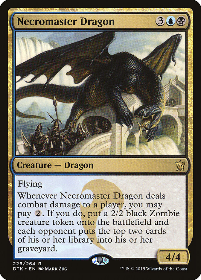 Necromaster Dragon [Dragons of Tarkir] | Chromatic Games