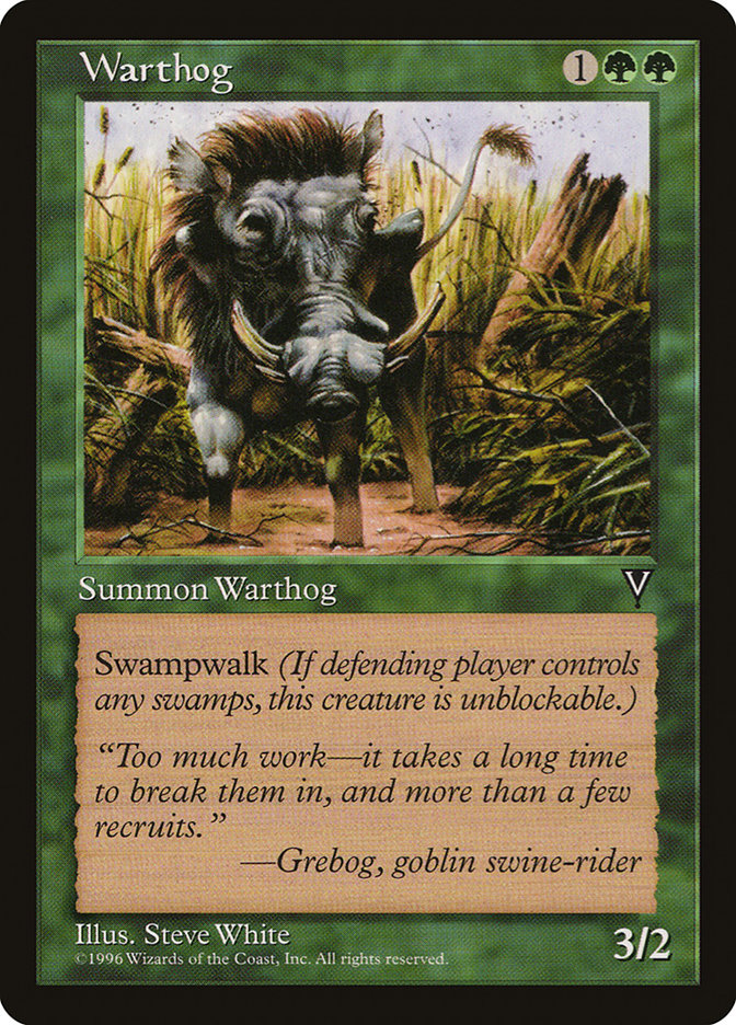 Warthog [Visions] | Chromatic Games