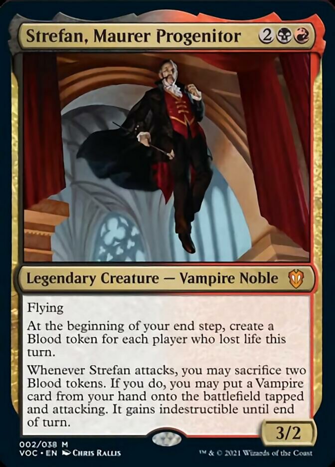 Strefan, Maurer Progenitor [Innistrad: Crimson Vow Commander] | Chromatic Games