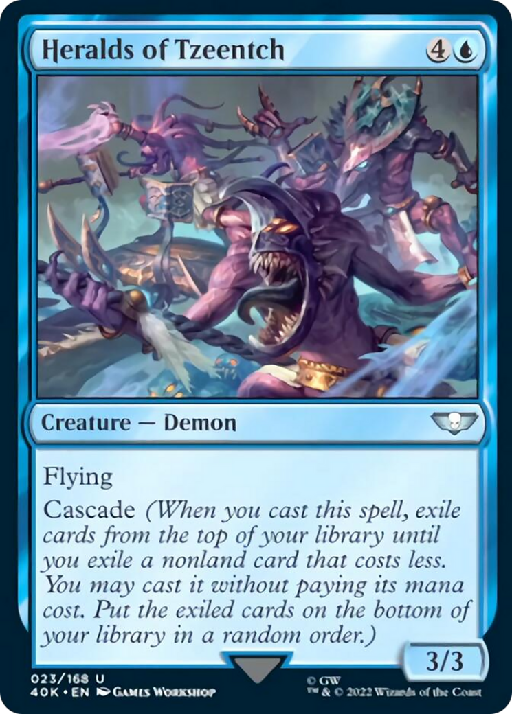 Heralds of Tzeentch (Surge Foil) [Warhammer 40,000] | Chromatic Games
