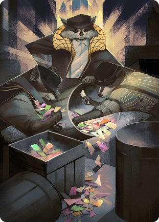 Masked Bandits Art Card [Streets of New Capenna Art Series] | Chromatic Games