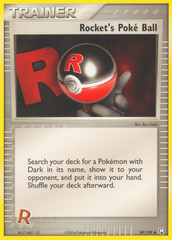 Rocket's Poke Ball (89/109) [EX: Team Rocket Returns] | Chromatic Games