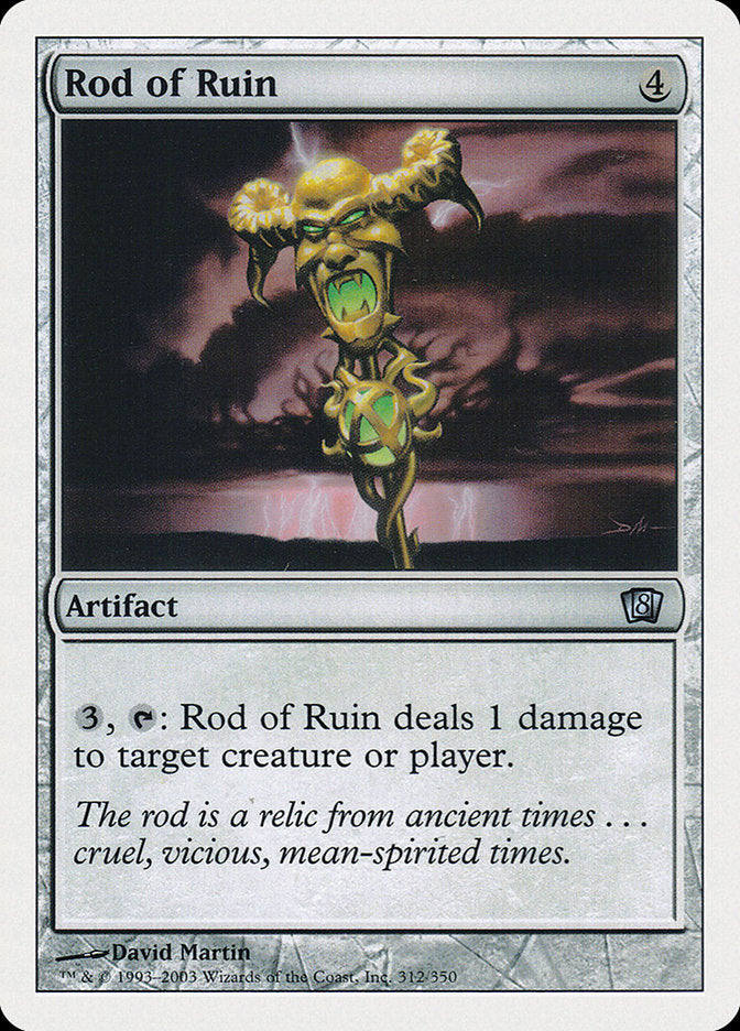 Rod of Ruin [Eighth Edition] | Chromatic Games