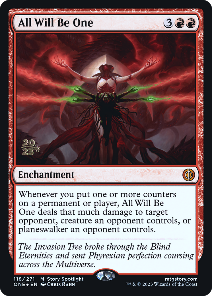 All Will Be One [Phyrexia: All Will Be One Prerelease Promos] | Chromatic Games