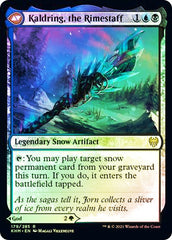 Jorn, God of Winter // Kaldring, the Rimestaff [Kaldheim Prerelease Promos] | Chromatic Games