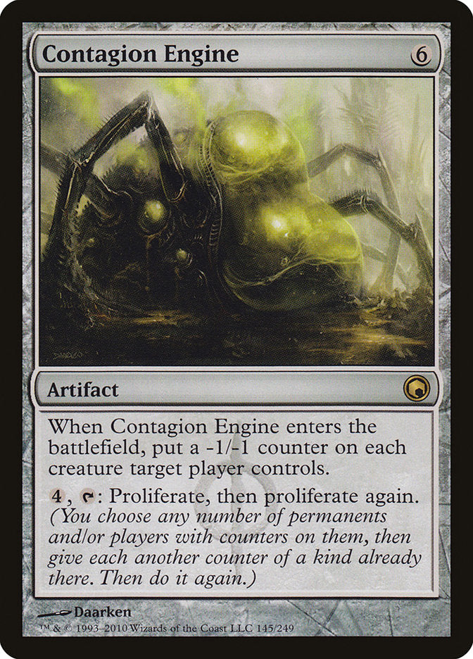 Contagion Engine [Scars of Mirrodin] | Chromatic Games