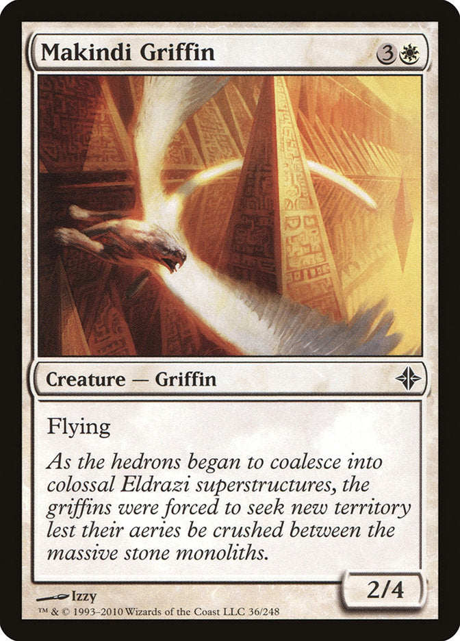 Makindi Griffin [Rise of the Eldrazi] | Chromatic Games