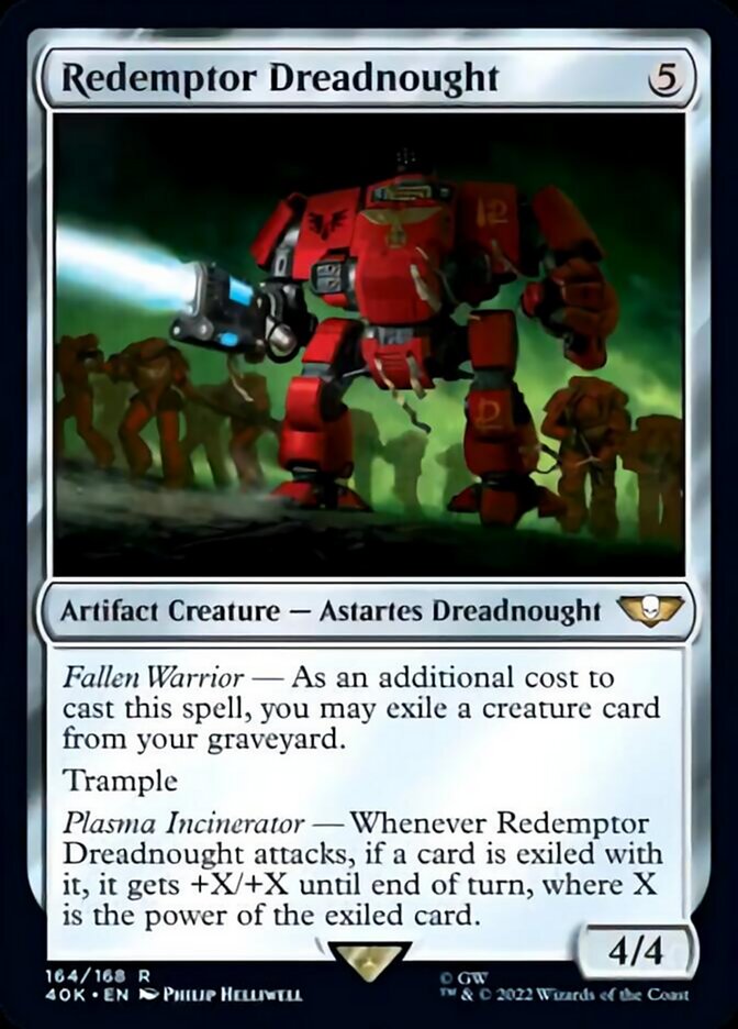 Redemptor Dreadnought (Surge Foil) [Warhammer 40,000] | Chromatic Games