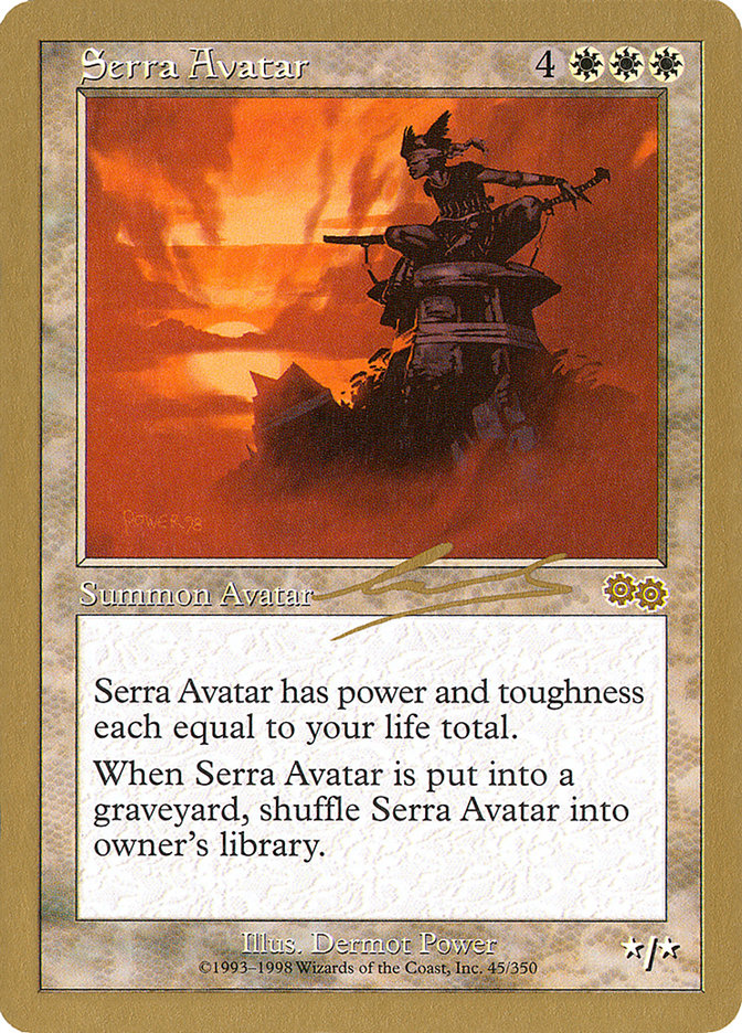 Serra Avatar (Nicolas Labarre) [World Championship Decks 2000] | Chromatic Games