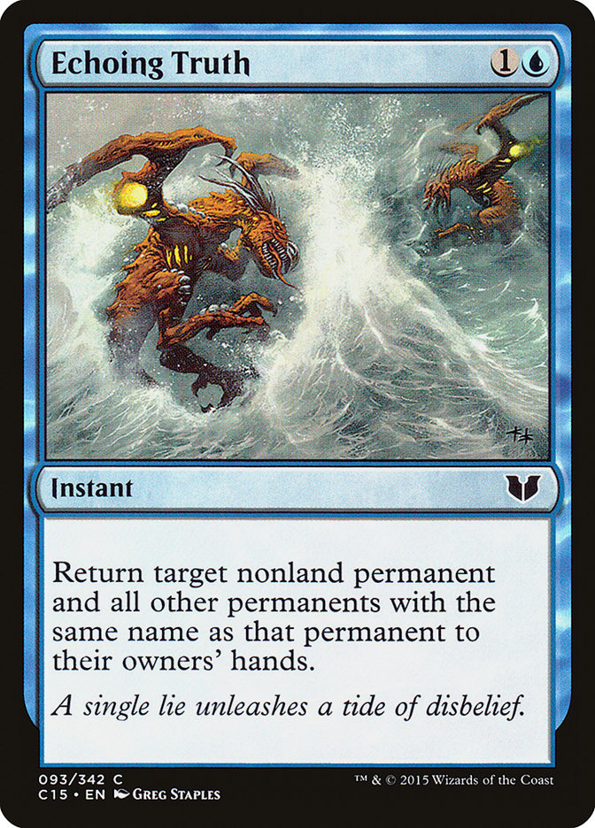 Echoing Truth [Commander 2015] | Chromatic Games