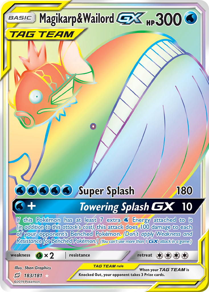 Magikarp & Wailord GX [Team Up] | Chromatic Games