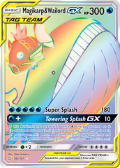 Magikarp & Wailord GX (183/181) [Sun & Moon: Team Up] | Chromatic Games