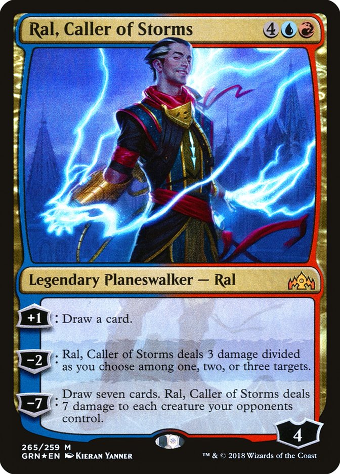 Ral, Caller of Storms [Guilds of Ravnica] | Chromatic Games