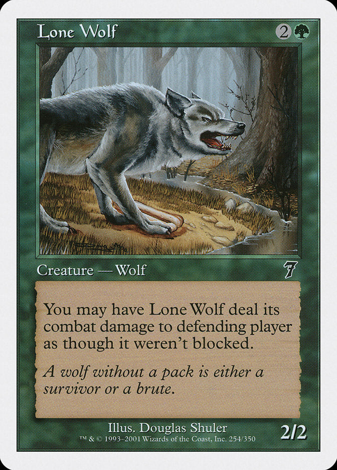 Lone Wolf [Seventh Edition] | Chromatic Games