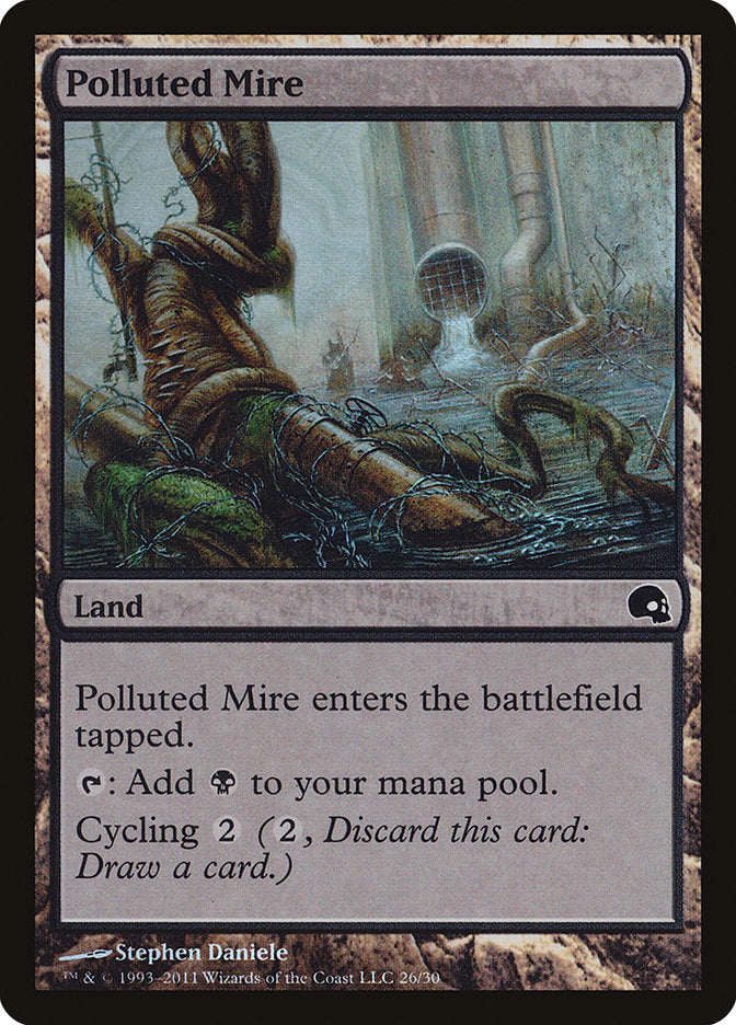 Polluted Mire [Premium Deck Series: Graveborn] | Chromatic Games