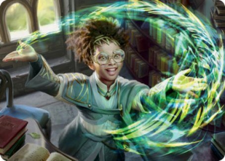 Eureka Moment Art Card [Strixhaven: School of Mages Art Series] | Chromatic Games