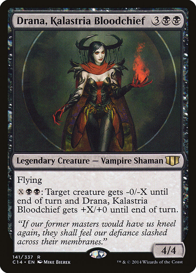 Drana, Kalastria Bloodchief [Commander 2014] | Chromatic Games