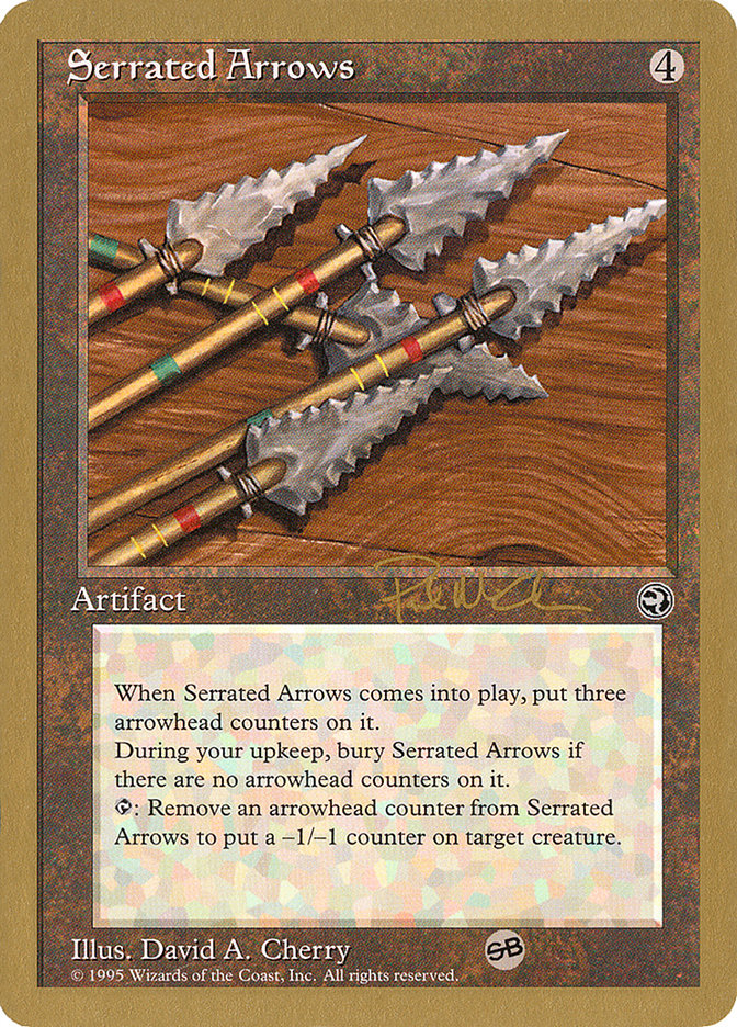 Serrated Arrows (Paul McCabe) (SB) [World Championship Decks 1997] | Chromatic Games