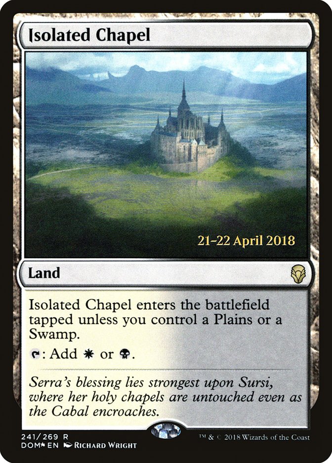 Isolated Chapel [Dominaria Prerelease Promos] | Chromatic Games