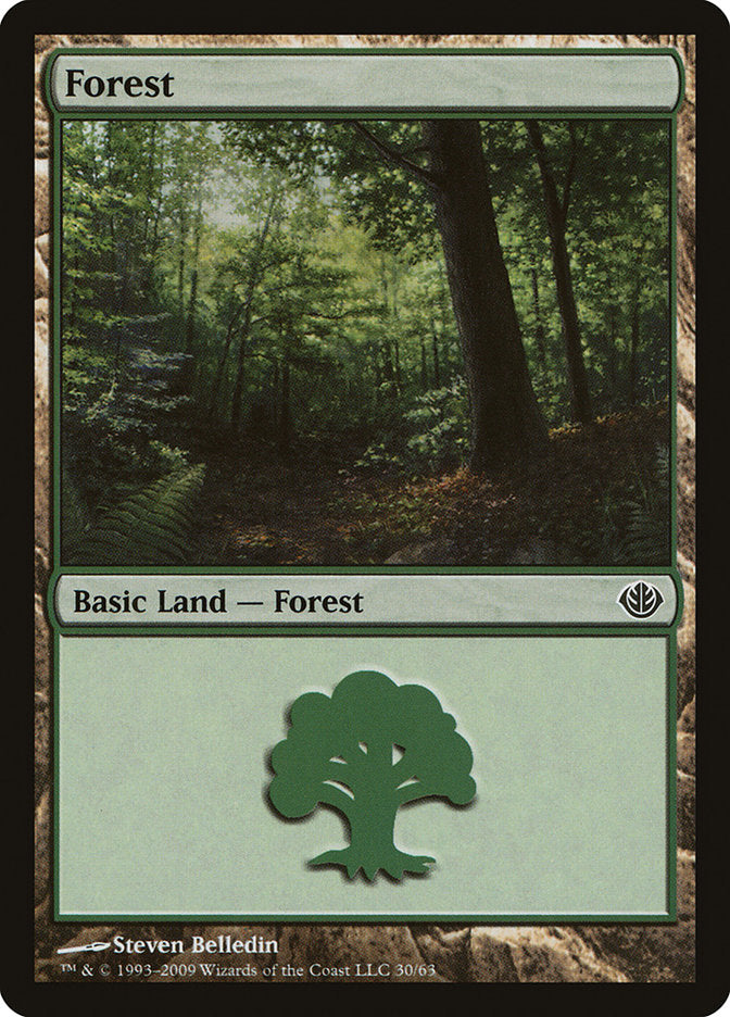 Forest (30) [Duel Decks: Garruk vs. Liliana] | Chromatic Games