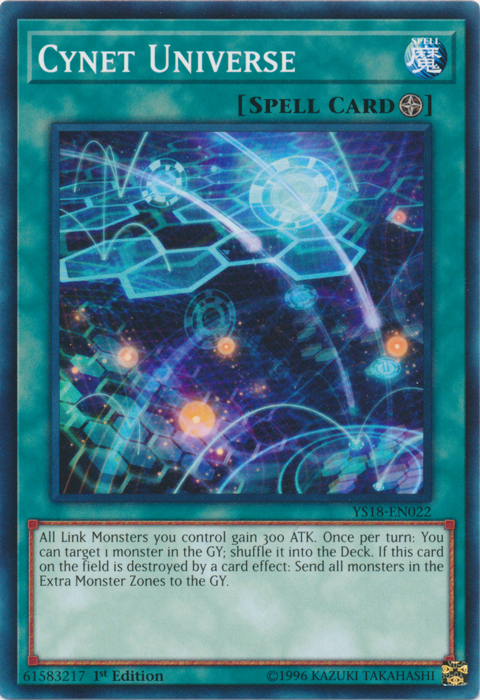 Cynet Universe [YS18-EN022] Common | Chromatic Games
