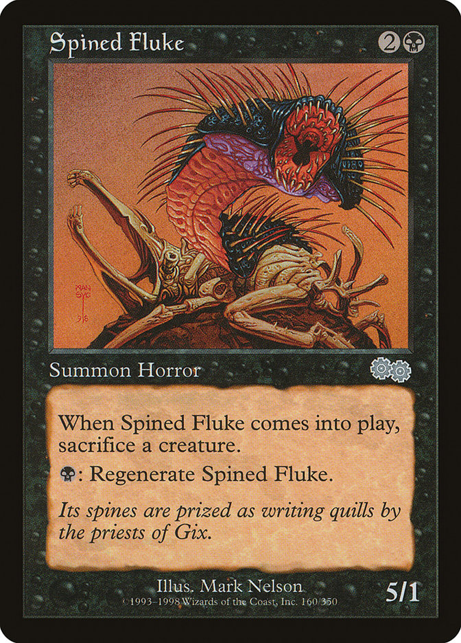 Spined Fluke [Urza's Saga] | Chromatic Games