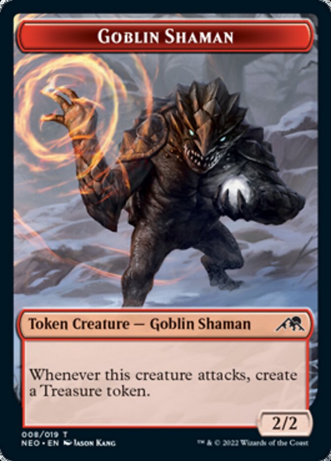 Goblin Shaman Token [Kamigawa: Neon Dynasty Tokens] | Chromatic Games