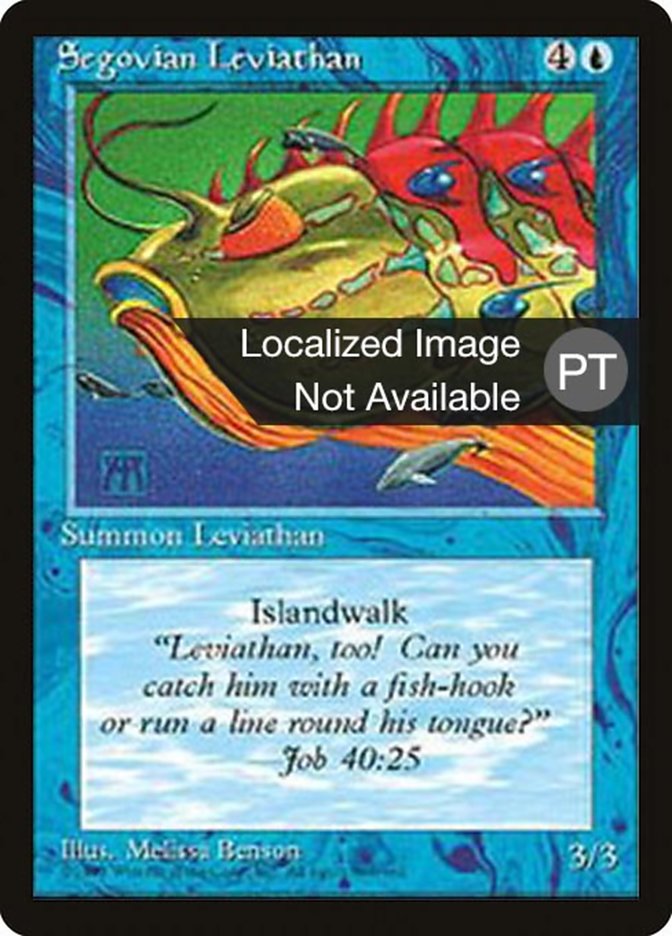 Segovian Leviathan [Fourth Edition (Foreign Black Border)] | Chromatic Games