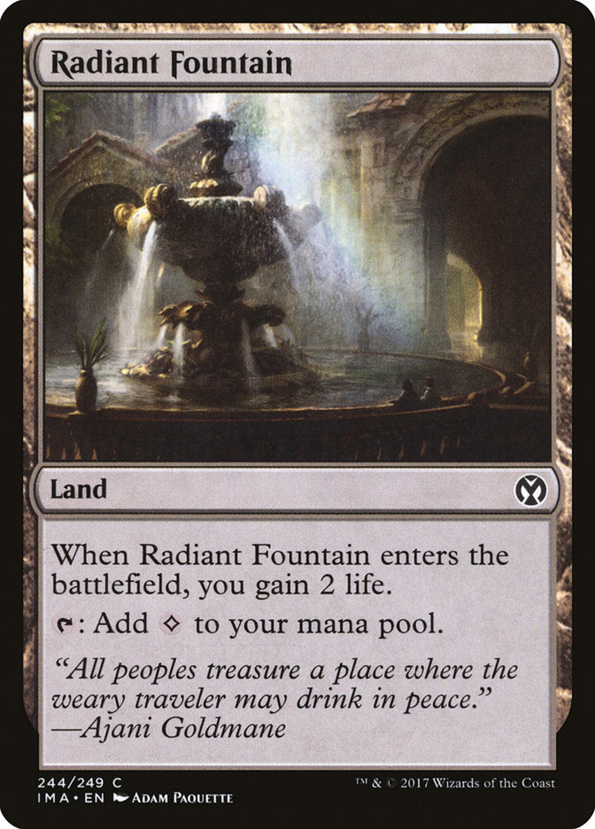 Radiant Fountain [Iconic Masters] | Chromatic Games