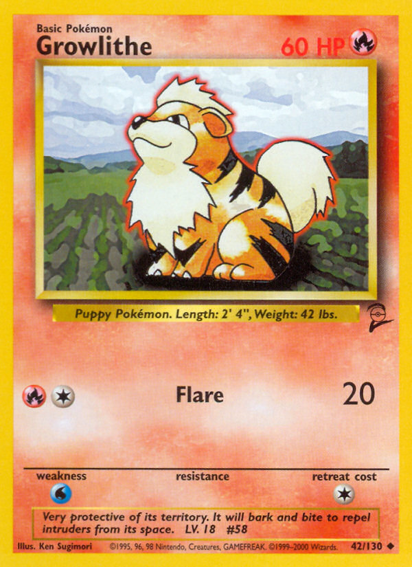 Growlithe [Base Set 2] | Chromatic Games