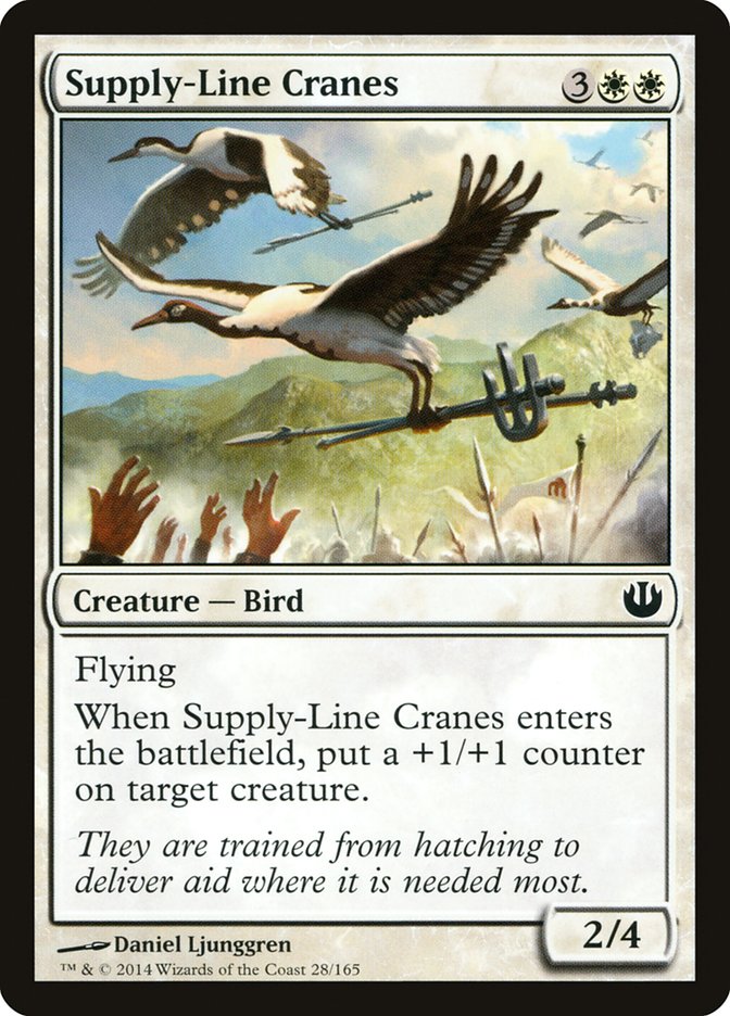 Supply-Line Cranes [Journey into Nyx] | Chromatic Games