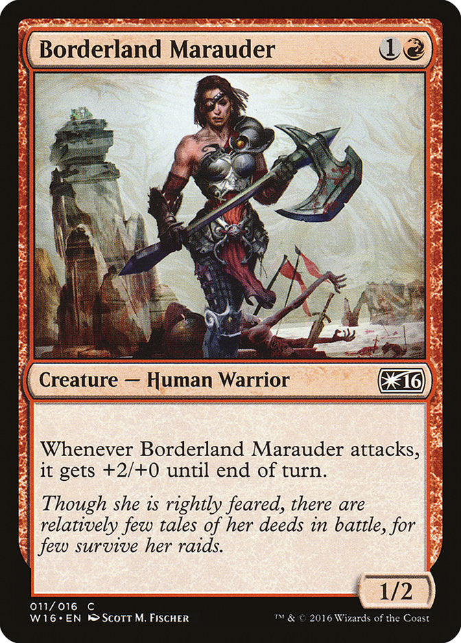 Borderland Marauder [Welcome Deck 2016] | Chromatic Games