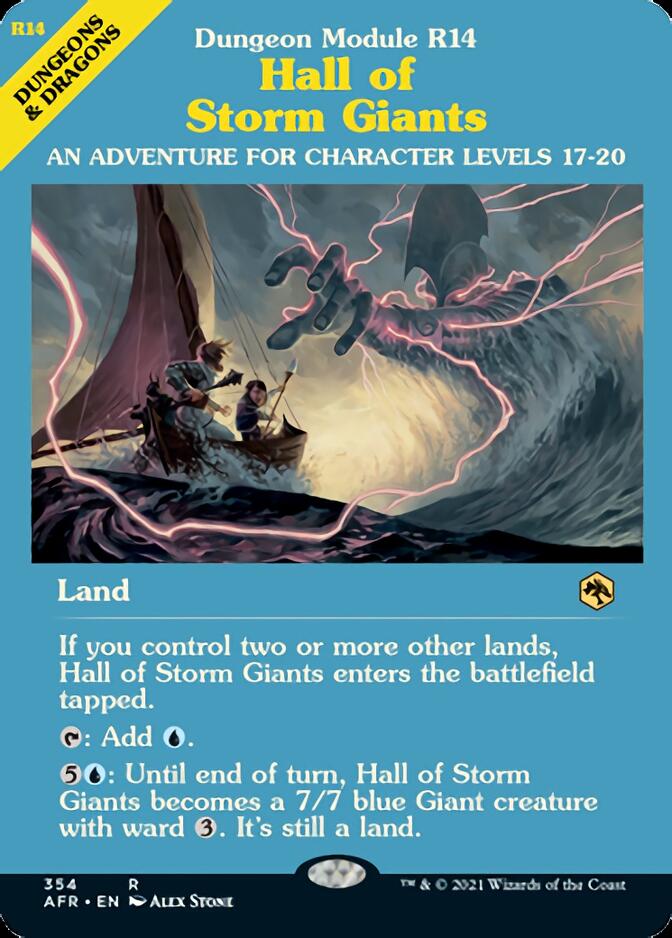 Hall of Storm Giants (Dungeon Module) [Dungeons & Dragons: Adventures in the Forgotten Realms] | Chromatic Games