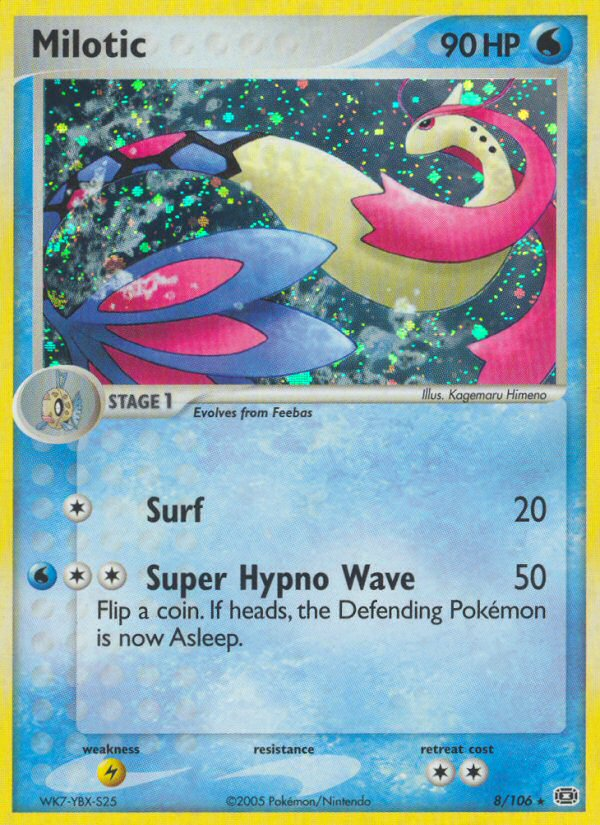 Milotic (8/106) [EX: Emerald] | Chromatic Games